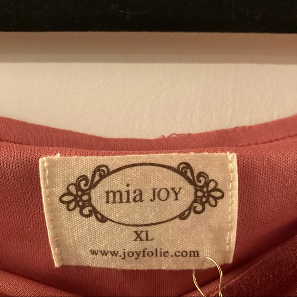 NWT XL mia joy boutique Gia Maxi Dress in Mesa Rose BOHO - Picture 7 of 12